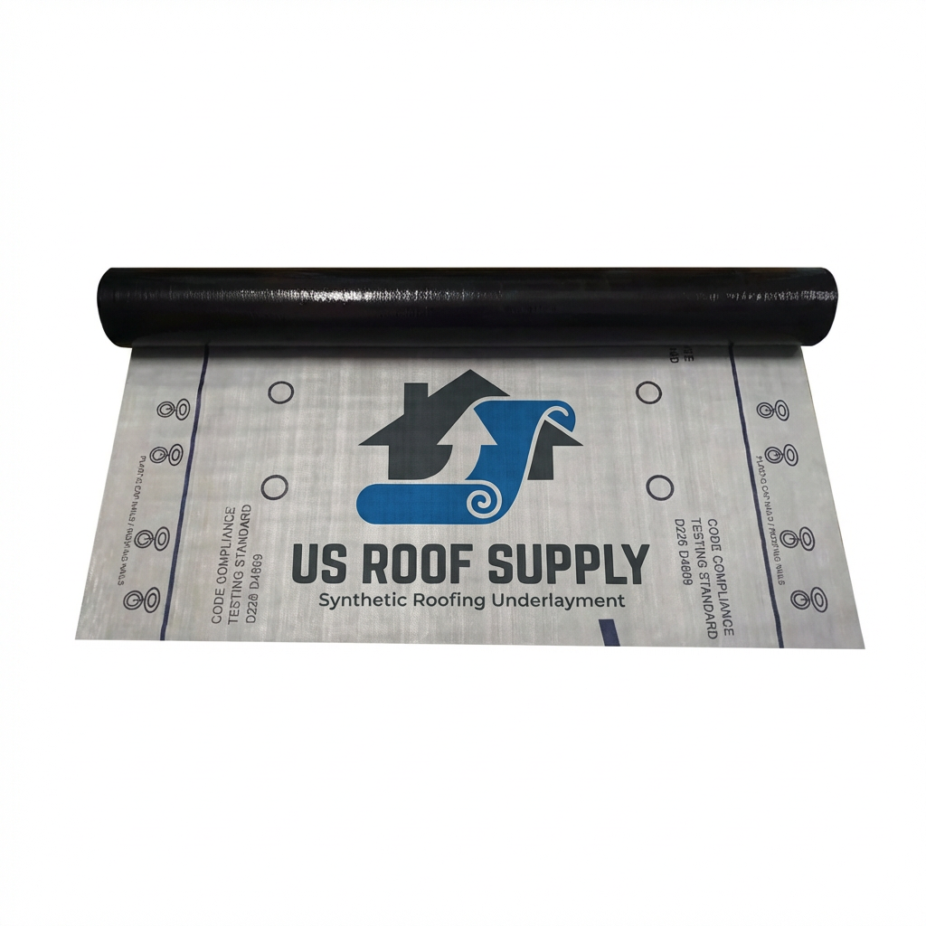 US Roof Supply HD heavy-duty synthetic roofing underlayment